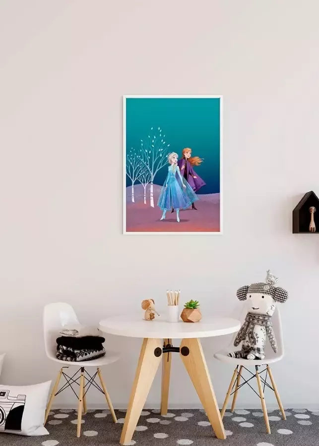 Komar Poster Frozen Sisters Kinderkamer slaapkamer woonkamer - Foto 3