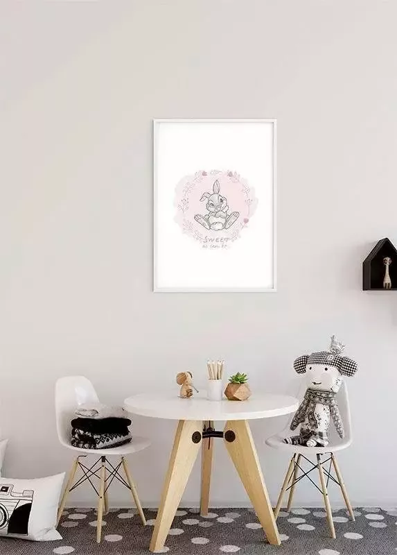 Komar Wanddecoratie Klopper Wanddecoratie voor de kinderkamer zonder lijst (1 stuk) - Foto 5