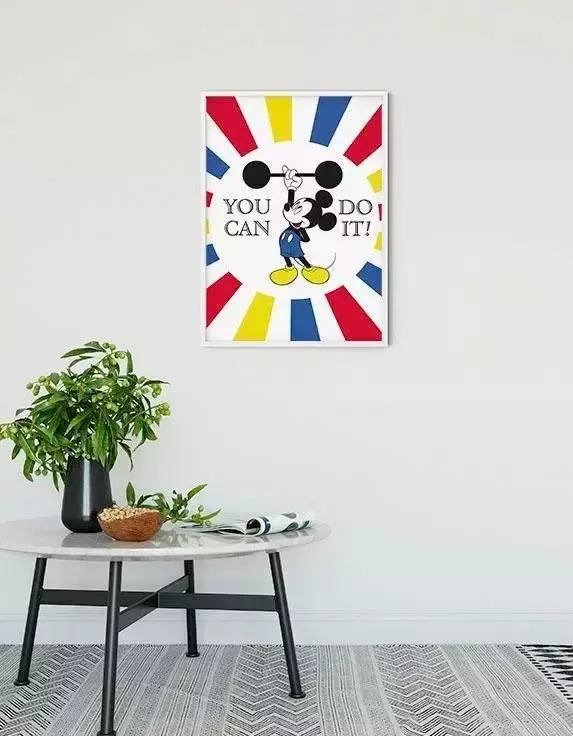 Komar Poster Mickey Mouse Do it Kinderkamer slaapkamer woonkamer - Foto 7