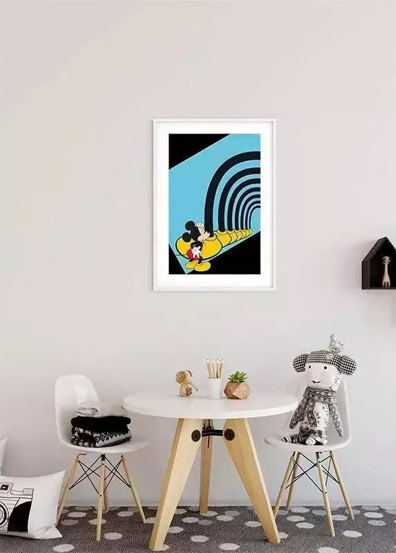 Komar Poster Mickey Mouse Foot tunnel Kinderkamer slaapkamer woonkamer - Foto 5