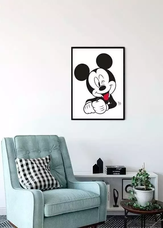 Komar Poster Mickey Mouse Funny Kinderkamer slaapkamer woonkamer - Foto 5