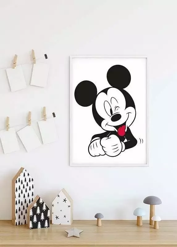Komar Poster Mickey Mouse Funny Kinderkamer slaapkamer woonkamer - Foto 3