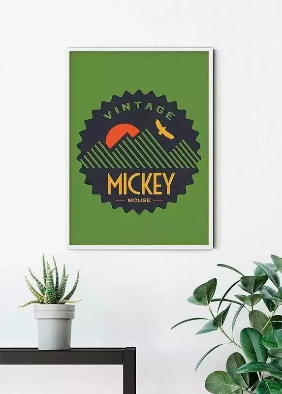Komar Poster Mickey Mouse Vintage Kinderkamer slaapkamer woonkamer - Foto 3