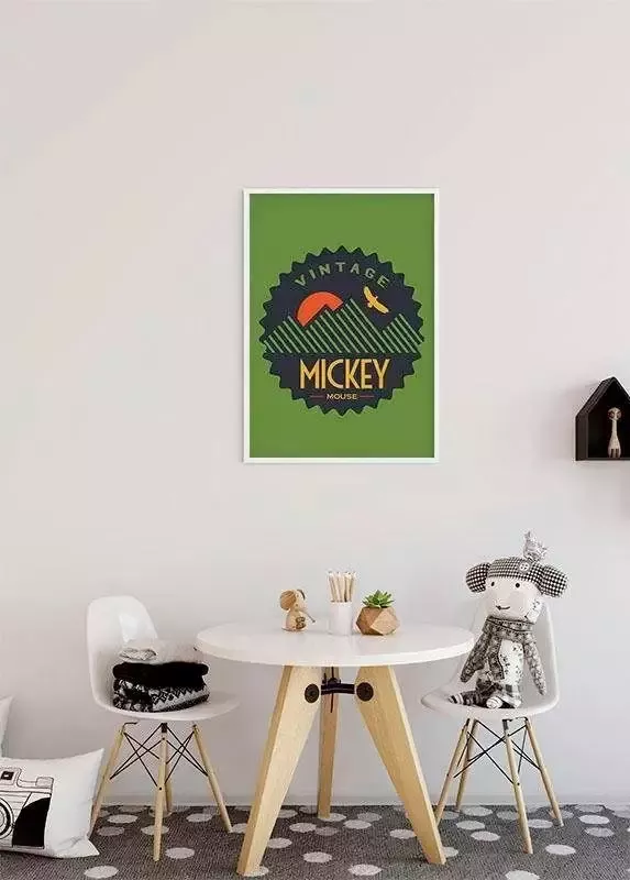 Komar Poster Mickey Mouse Vintage Kinderkamer slaapkamer woonkamer - Foto 4