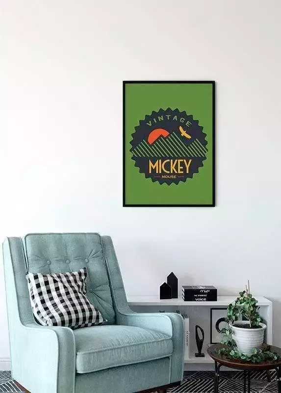 Komar Poster Mickey Mouse Vintage Kinderkamer slaapkamer woonkamer - Foto 5