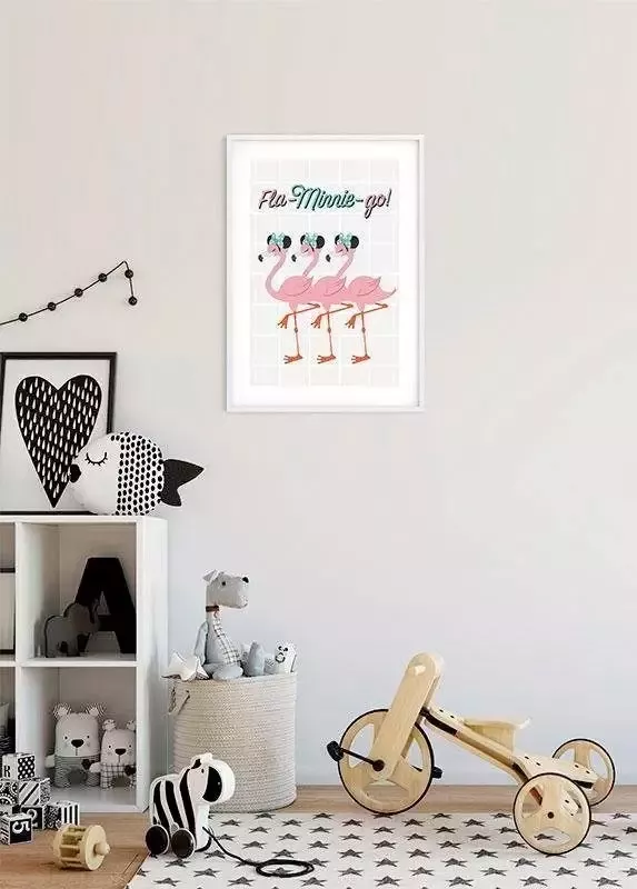 Komar Poster Minnie Mouse Fla-Minnie-go Kinderkamer slaapkamer woonkamer - Foto 6