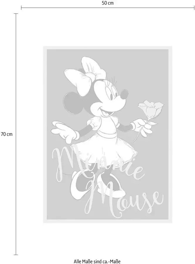 Komar Poster Minnie Mouse Girlie Kinderkamer slaapkamer woonkamer - Foto 2
