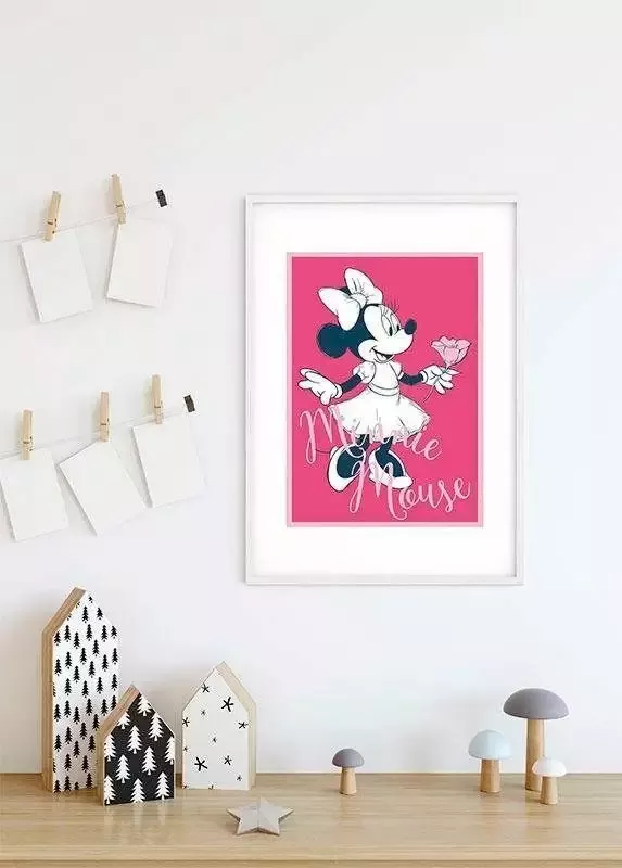 Komar Poster Minnie Mouse Girlie Kinderkamer slaapkamer woonkamer - Foto 3