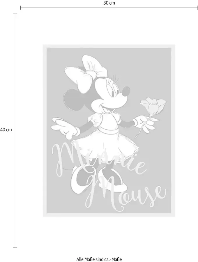 Komar Poster Minnie Mouse Girlie Kinderkamer slaapkamer woonkamer - Foto 2