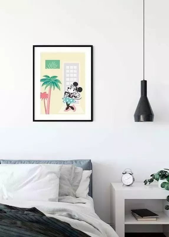 Komar Poster Minnie Mouse Palms Kinderkamer slaapkamer woonkamer - Foto 4