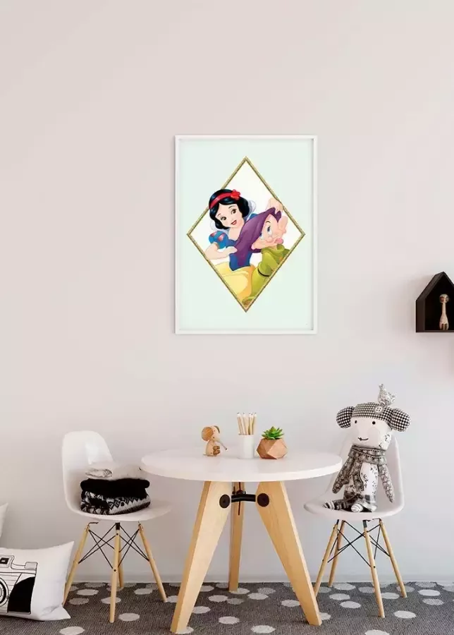 Komar Poster Snow white & Dopey Kinderkamer slaapkamer woonkamer - Foto 2