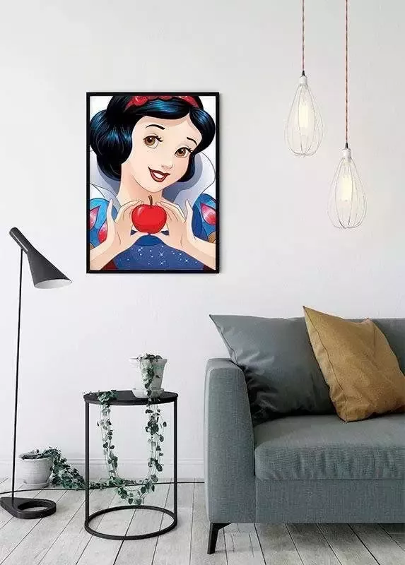 Komar Poster Snow white portret Kinderkamer slaapkamer woonkamer - Foto 5