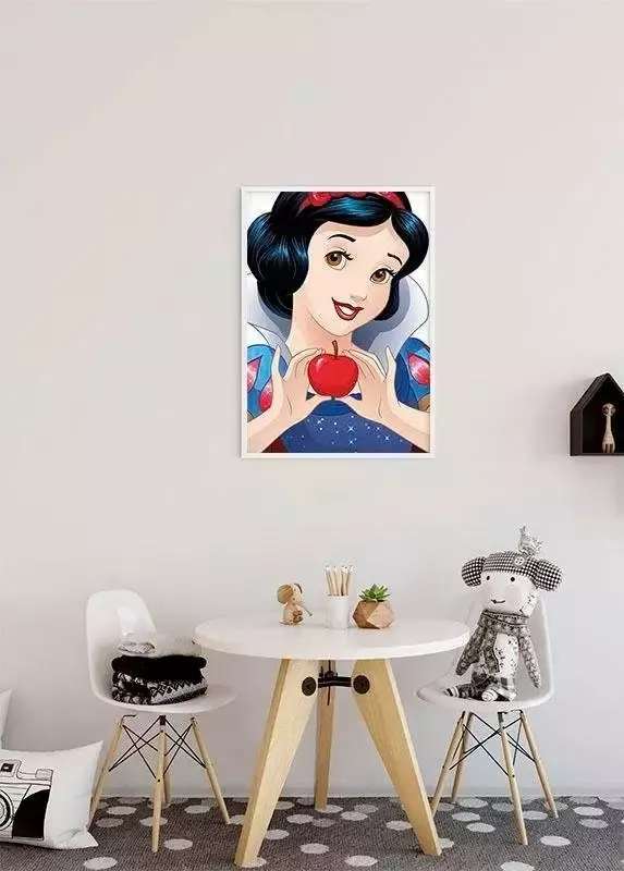 Komar Poster Snow white portret Kinderkamer slaapkamer woonkamer - Foto 4