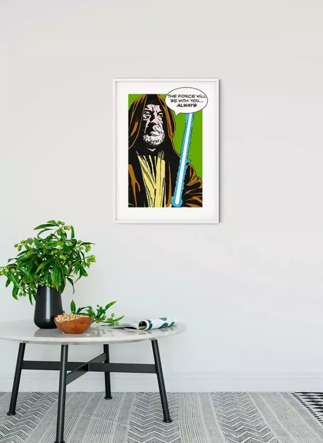 Komar Poster Star Wars Classic stripverhaal aandeel Obi Wan - Foto 4