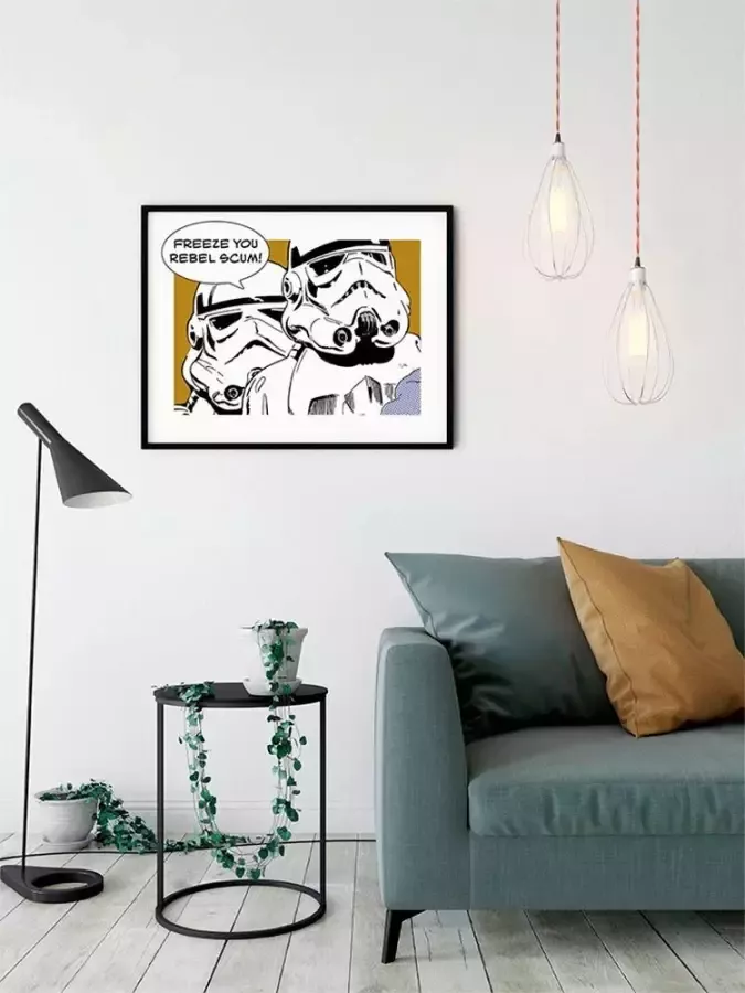 Komar Wanddecoratie Star Wars Classic stripverhaal aandeel Stormtrooper (1 stuk) - Foto 4