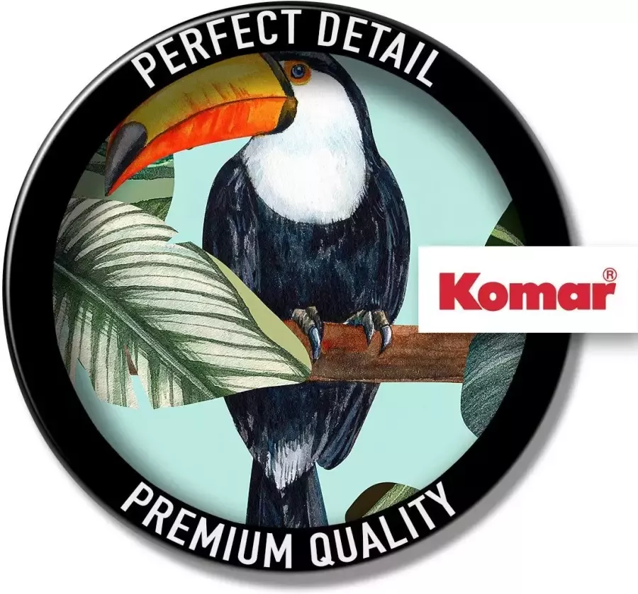 Komar Wanddecoratie Toco Toucan Wanddecoratie zonder lijst (1 stuk)
