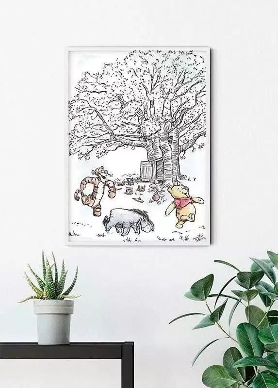 Komar Poster Winnie de Poeh Playground Kinderkamer slaapkamer woonkamer - Foto 3