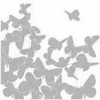 Komar Raamdecoratie Vlinders 31x31 cm zelfklevend (21 stuks) - Foto 3