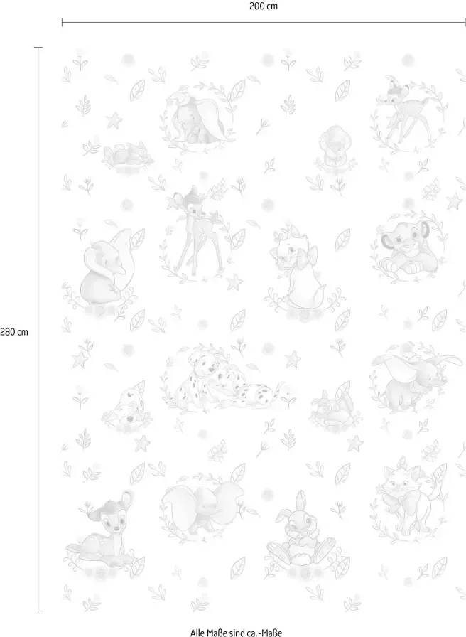 Komar Vliesbehang Digitale print vlies Best of Friends Afmeting 200 x 280 cm - Foto 2