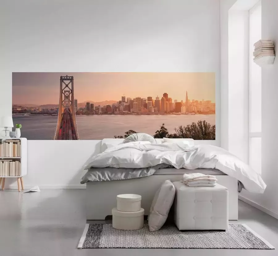 Komar Vliesbehang California Dreaming Woonkamer slaapkamer (1 stuk)