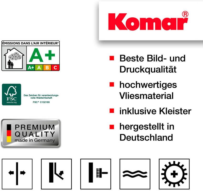 Komar Vliesbehang Digitale print vlies Cottage Core Afmeting 300 x 250 cm (1 stuk) - Foto 6