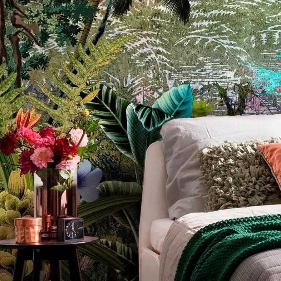 Komar Vliesbehang Digitale print vlies Cours Fluvial Afmeting 250 x 250 cm