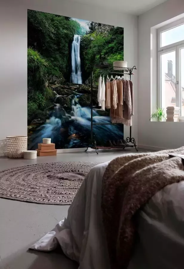 Komar Vliesbehang Digitale print vlies Glenevin Falls Afmeting 200 x 250 cm (1 stuk) - Foto 4