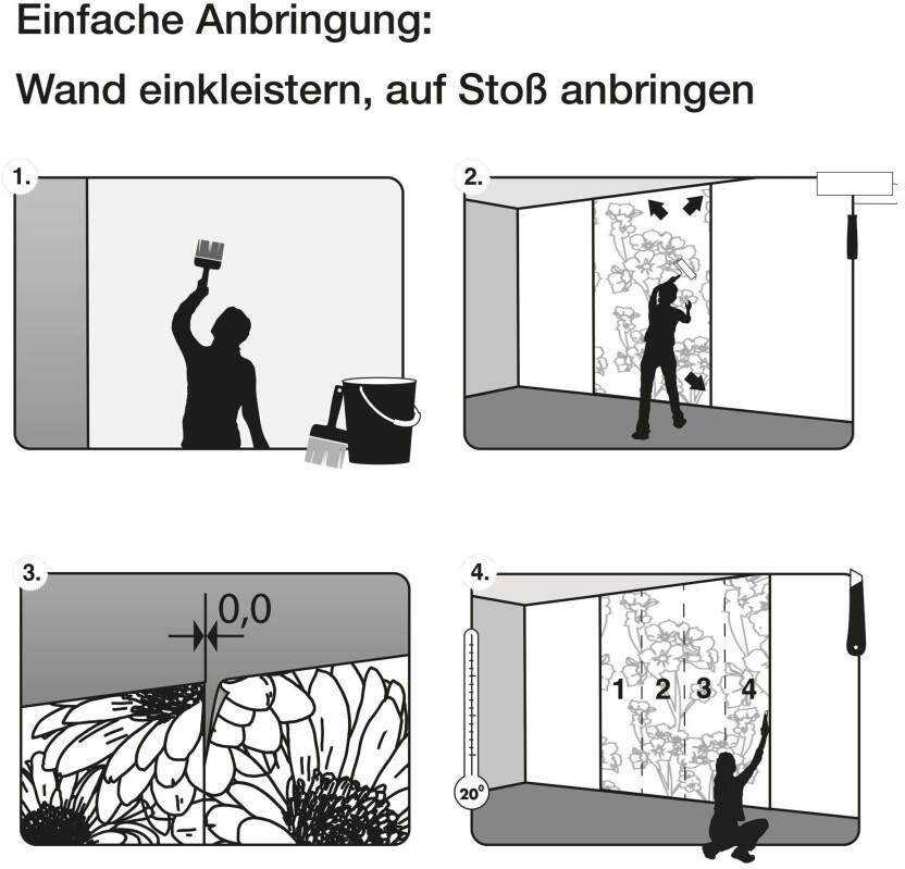 Komar Vliesbehang Paradox Parallelogramm (1 stuk) - Foto 4