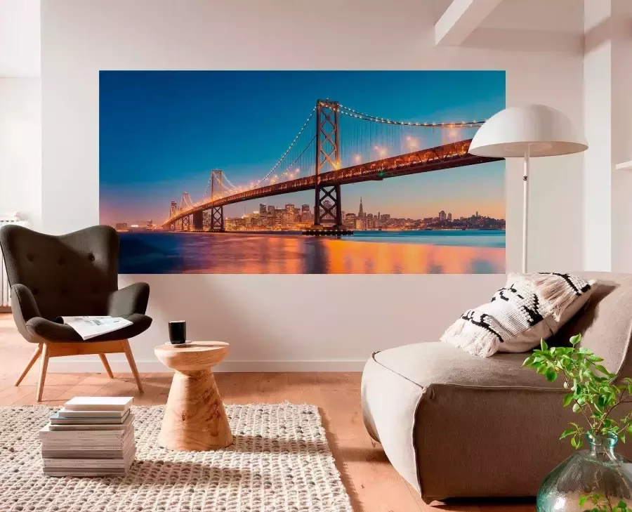 Komar Vliesbehang Digitale print vlies Spectacular San Francisco Afmeting 200 x 100 cm (1 stuk) - Foto 2