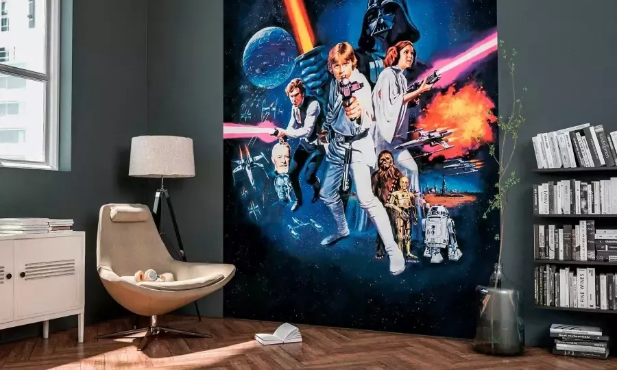 Komar Vliesbehang Star Wars Poster Classic 1 (1 stuk) - Foto 3