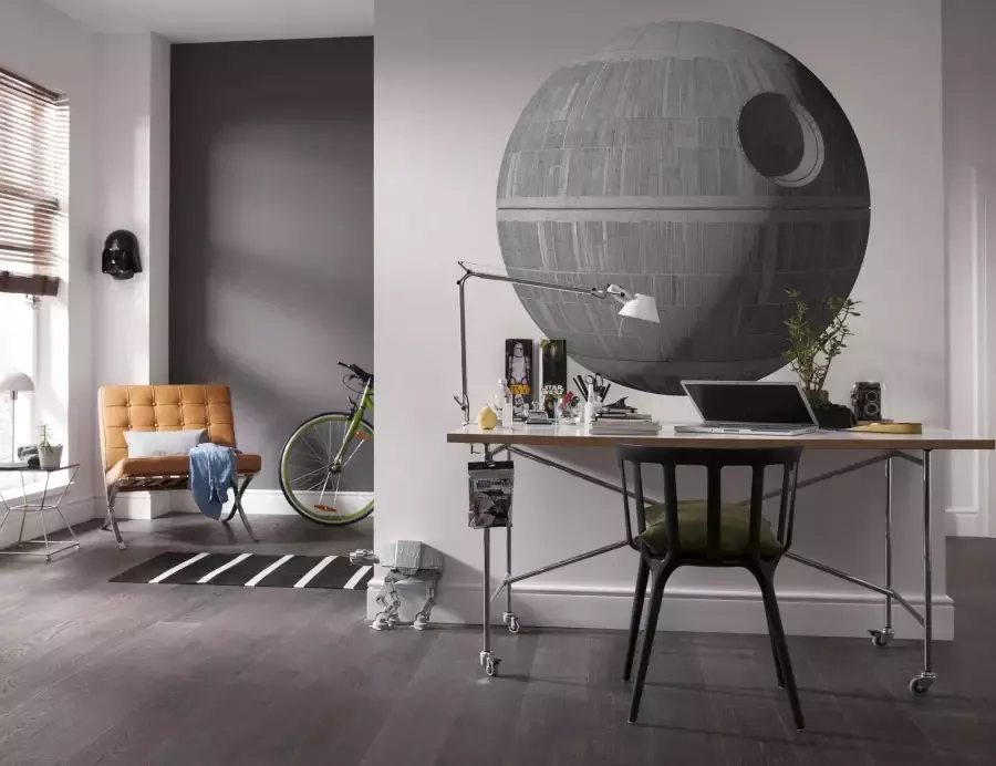 Komar Vliesbehang Star Wars XXL Death Star 127 x 127 cm (breedte x hoogte) zelfklevend vlies (1 stuk) - Foto 4