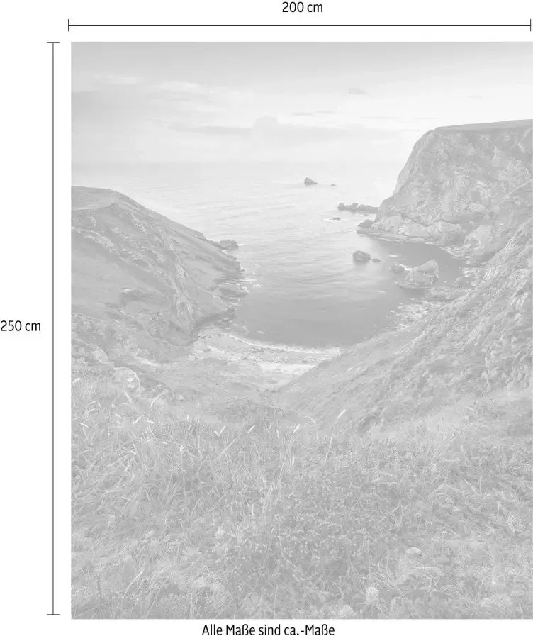 Komar Vliesbehang Digitale print vlies The Blue Bay Afmeting 200 x 250 cm (1 stuk) - Foto 2