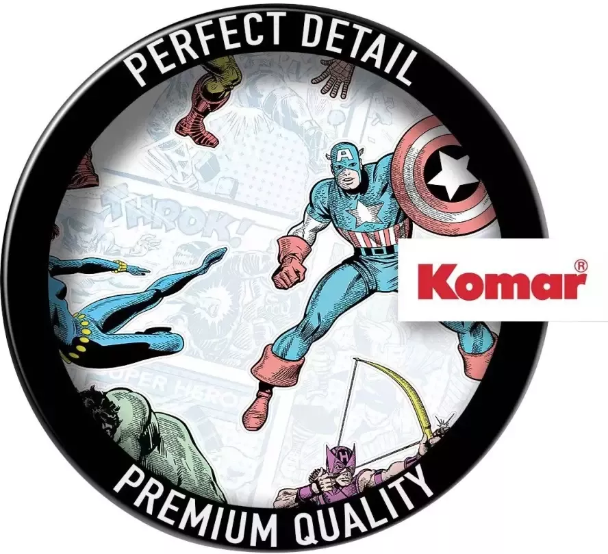 Komar Wandfolie Marvel Comics Collection afm. 100 x 70 cm (11-delig) - Foto 2