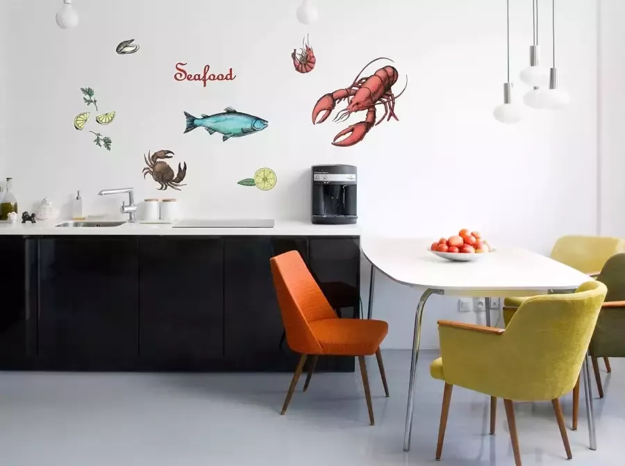 Komar Wandfolie Seafood afm. 50 x 70 cm - Foto 4