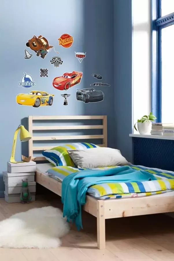 Komar Wandfolie Cars3 afm. 50 x 70 cm zelfklevend wandstickers kinderkamer - Foto 3