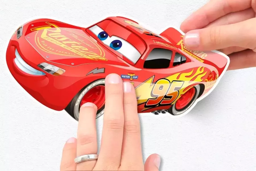 Komar Wandfolie Cars3 afm. 50 x 70 cm zelfklevend wandstickers kinderkamer - Foto 4