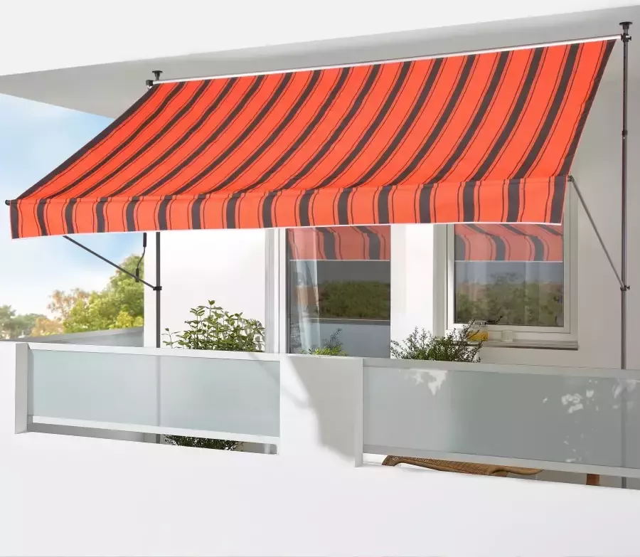 KONIFERA Klemzonnescherm Breedte uitval: 250x150 cm - Foto 4