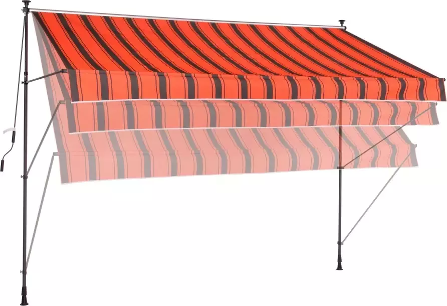 KONIFERA Klemzonnescherm Breedte uitval: 250x150 cm - Foto 6