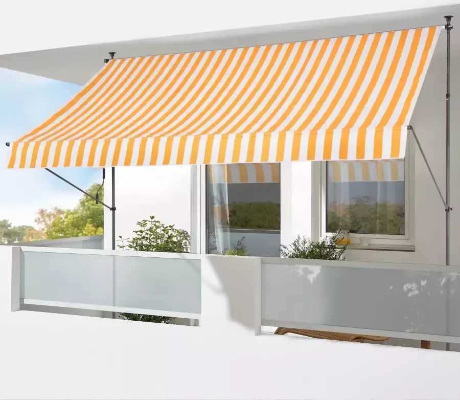 KONIFERA Klemzonnescherm Breedte uitval: 250x150 cm - Foto 3