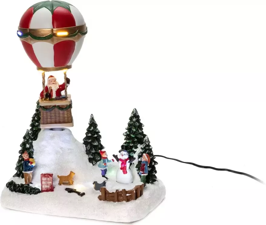 KONSTSMIDE Kerstfiguur Led-heteluchtballon met muziek (1 stuk) - Foto 2