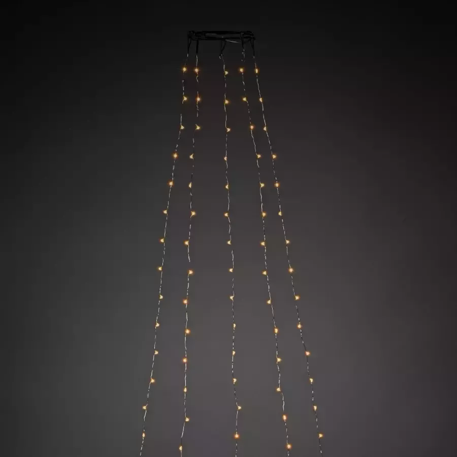 KONSTSMIDE Led-boomverlichting Ledlichtsnoer met ring ø 11 led druppel 5 strengen à 48 dioden (1 stuk)