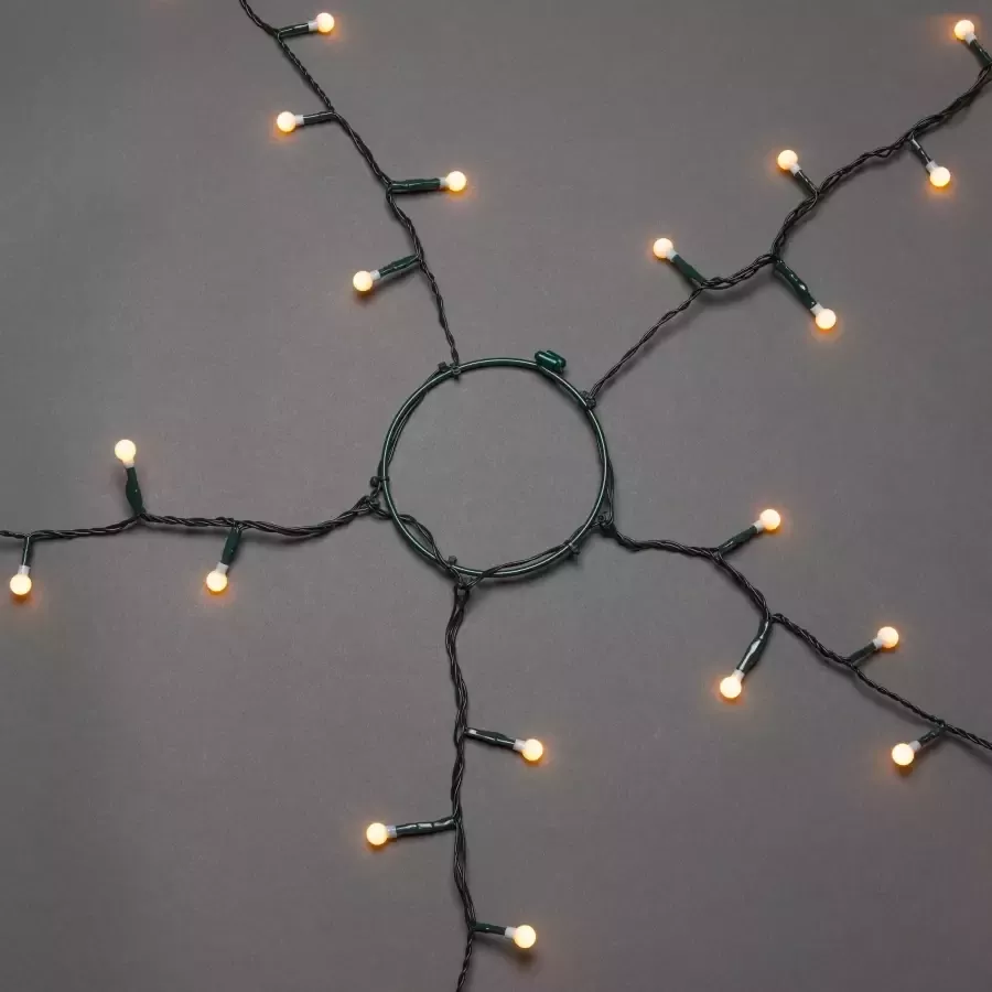KONSTSMIDE Led-boomverlichting Ledlichtsnoer met ring ø 11 met globes 5 strengen à 30 dioden (1 stuk) - Foto 3