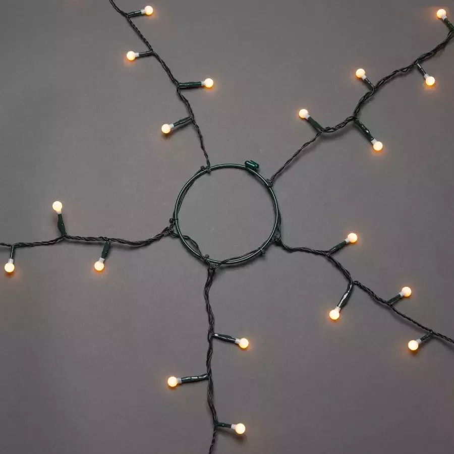 KONSTSMIDE Led-boomverlichting Ledlichtsnoer met ring ø 11 met globes 5 strengen à 40 dioden (1 stuk) - Foto 2