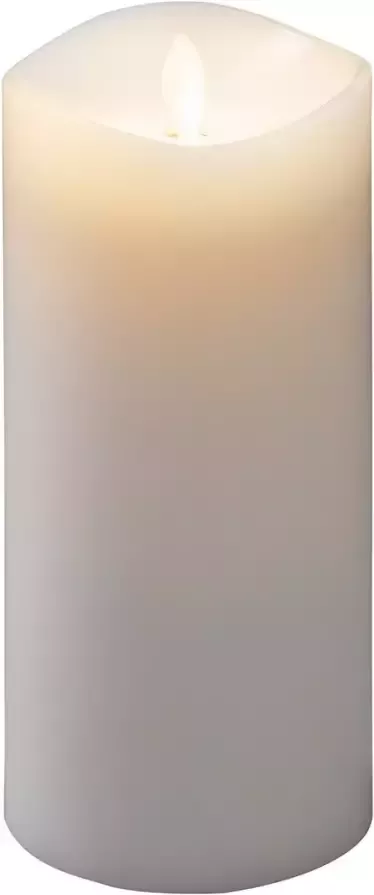 KONSTSMIDE Led-kaars Geurkaars wit flakkerend met lavendel-geurpad ø 9 cm hoogte: 18 cm (1-delig) - Foto 3