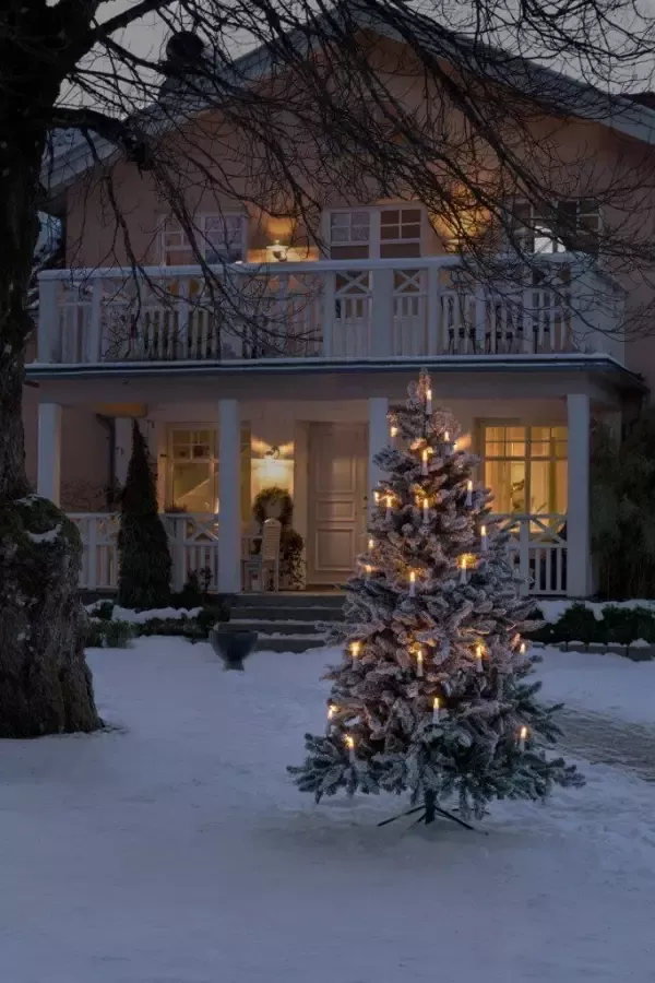 KONSTSMIDE Led-kerstboomkaarsen Kerstversiering buiten kerstversiering - Foto 2