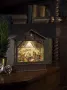 KONSTSMIDE Led lantaarn Kerst versiering Led-waterlantaarn "Kribbe met kindeke Jezus" (1 stuk) - Thumbnail 2