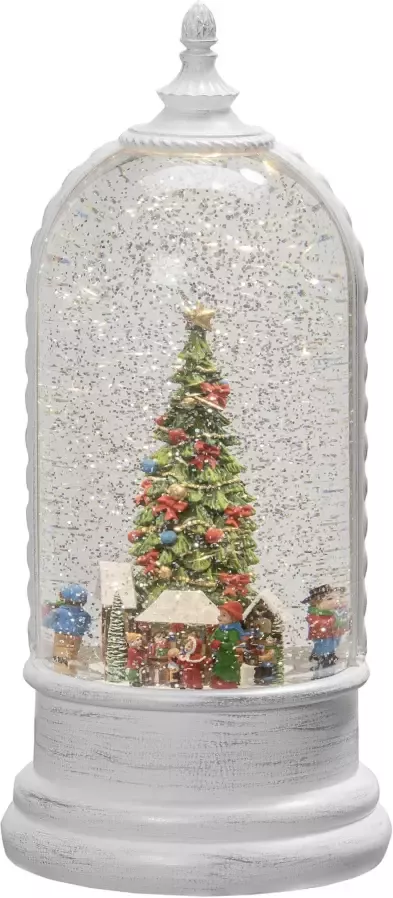 KONSTSMIDE Led lantaarn Kerst versiering Led-waterlantaarn wit "Duitse kerstmarkt (1 stuk) - Foto 2
