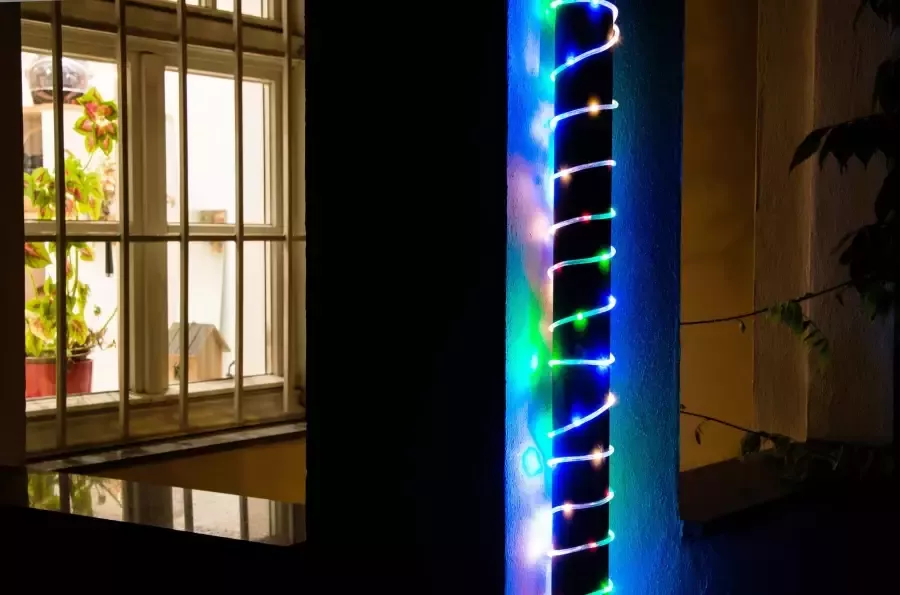 KONSTSMIDE Led-lichtslang Kerstversiering buiten Led mini-lichtslang 5 m 65 gekleurde dioden (1 stuk) - Foto 2