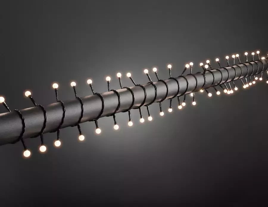 KONSTSMIDE Led-lichtsnoer Kerstversiering buiten Led bollichtketting ronde dioden 160 warmwitte dioden (1 stuk)