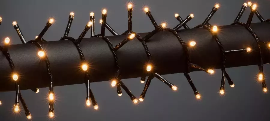 KONSTSMIDE Led-lichtsnoer Kerst versiering Micro-led clusterverlichting Cluster 600 amberkleurige dioden - Foto 3